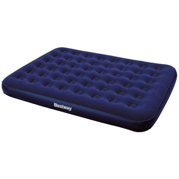 Supex Twin Velour Airbed with Sid Valve