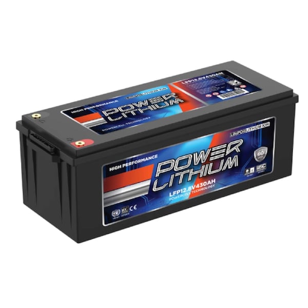 Power Lithium 12V 430Ah Battery, LFP12.8V430AH