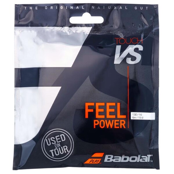 Babolat Touch VS Natural Gut Tennis Racquet Strings 130/16 - 6m (Half Set)