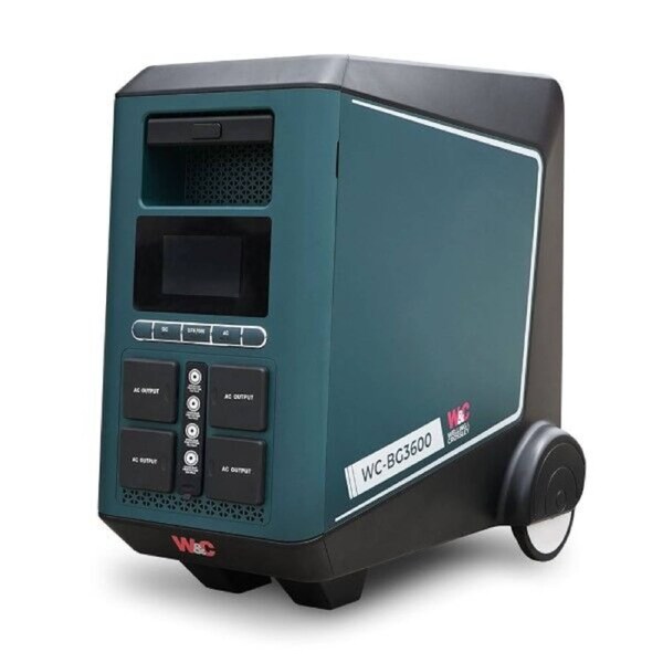 Welling & Crossley Portable Power Station, 3840Wh