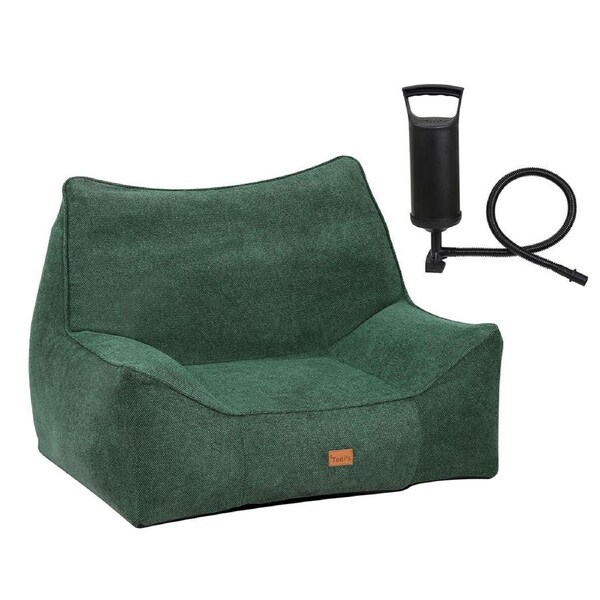 Tedi's Pet Sofa Inflatable Dog Bed Cat Couch in Green