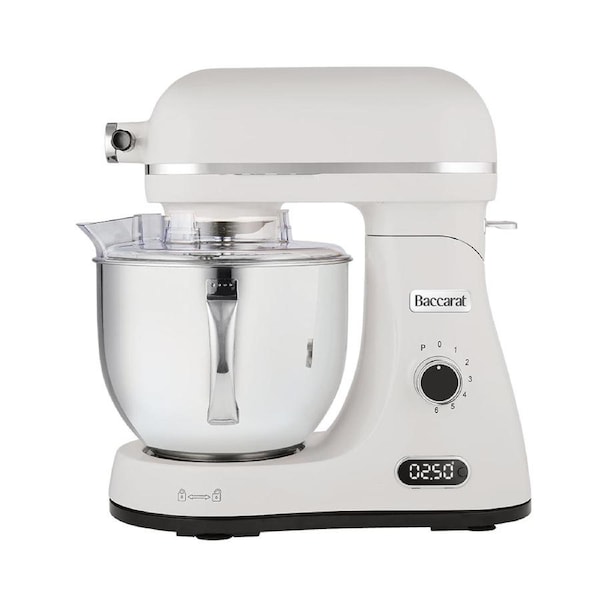 Baccarat The Kitchen Pro 1200W Stand Mixer White