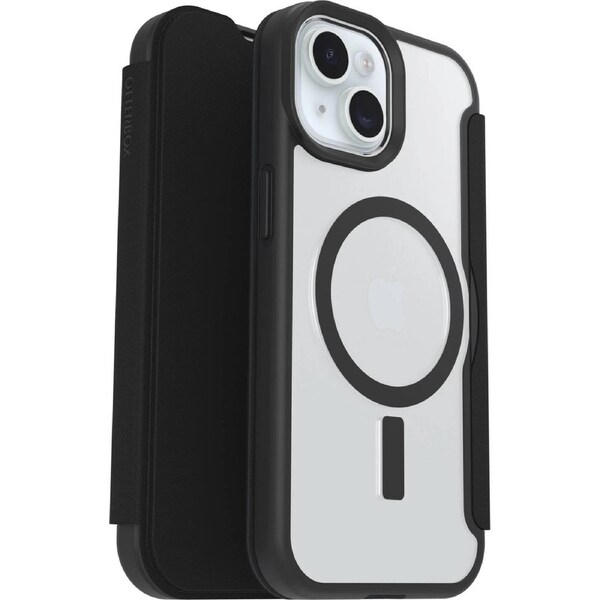 OtterBox React Folio MagSafe Case For Apple iPhone 16e/15/14/13 - Black