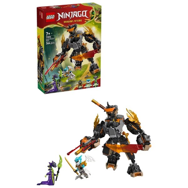 LEGO NINJAGO Cole?s Mission Mech & Dragon Zane 71854