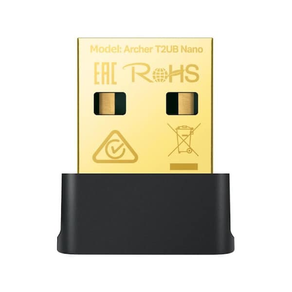 TP-Link AC600 Nano Wi-Fi Bluetooth 4.2 USB Adapter (Archer T2UB Nano)