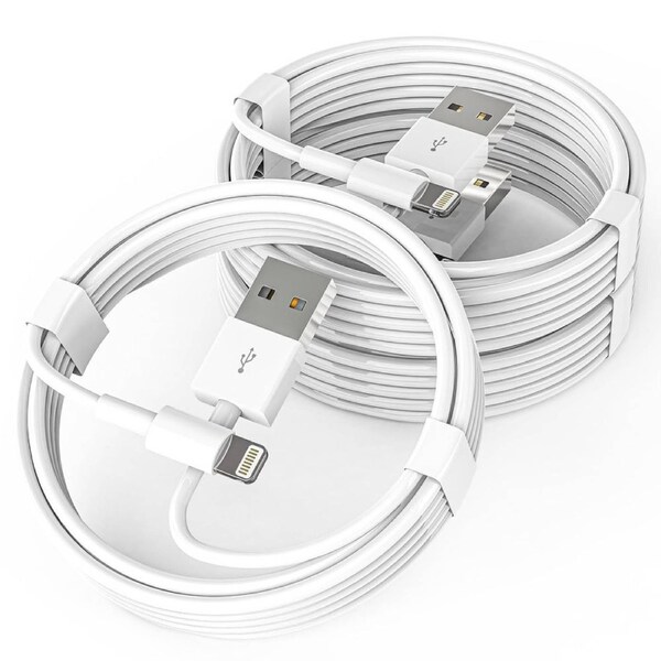 iPhone Charger Cable 1M 3Pack MFi Certified USB to Lightning Cable Fast Charging Cord Compatible with iPhone 14 13 12 11 Pro Max XR XS X 8 7 6 Plus iPad and More