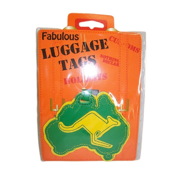 Pirate Bag and Luggage Tag - Sturdy Vinyl, Clear ID Pocket, 10 cm x 15 cm