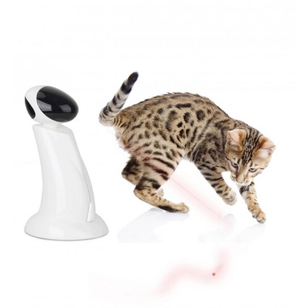 All For Paws Laser Beam Cat Toy - 360o Rotation, Automatic, 16.6x15.0x28.1 cm