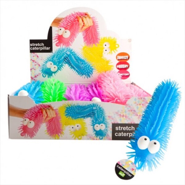 Stretchy Caterpillar Stress Relief Toy - Assorted Colours (Random Selection)