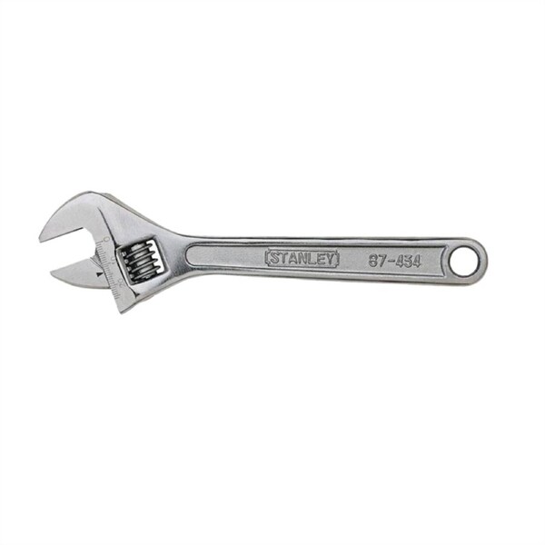 Stanley 300mm Adjustable Wrench Rust-Resistant Chrome