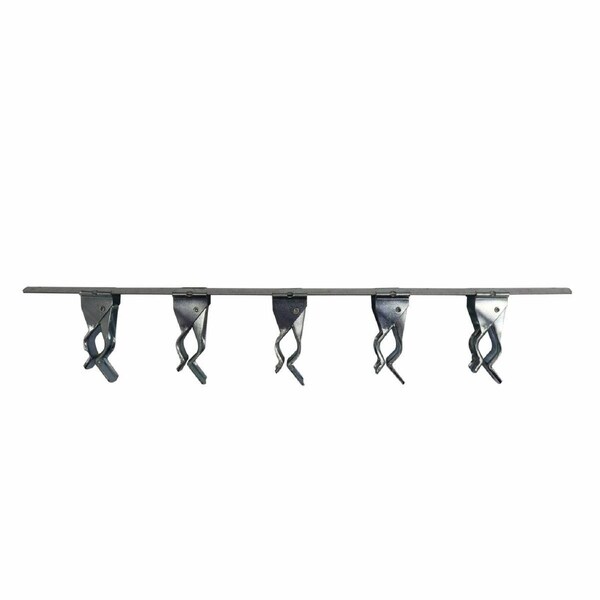 Everhang 425mm 5-Bar Broom Holder Zinc Plated Steel