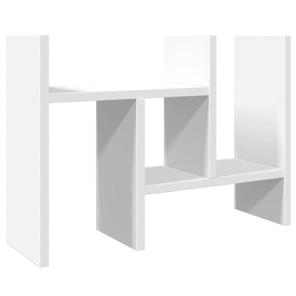 Desk Organiser White 34.5x15.5x35.5 cm Engineered wood vidaXL
