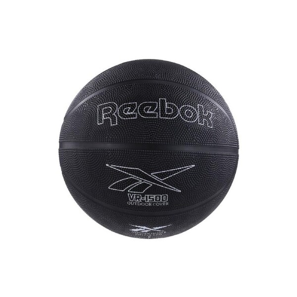 Reebok Basketball Outdoor Durable Rubber Grip Sports Ball Size 6 VR1500 Black