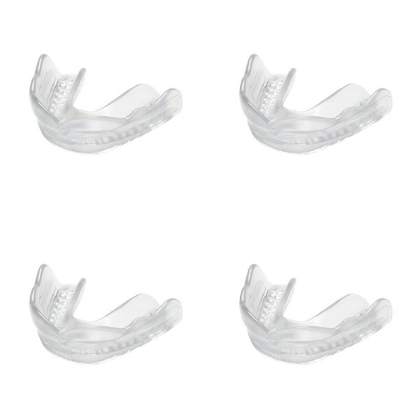 4PK Signature iPROTECT Striker Type 3 Mouthguard Sports Gear Clear Adult