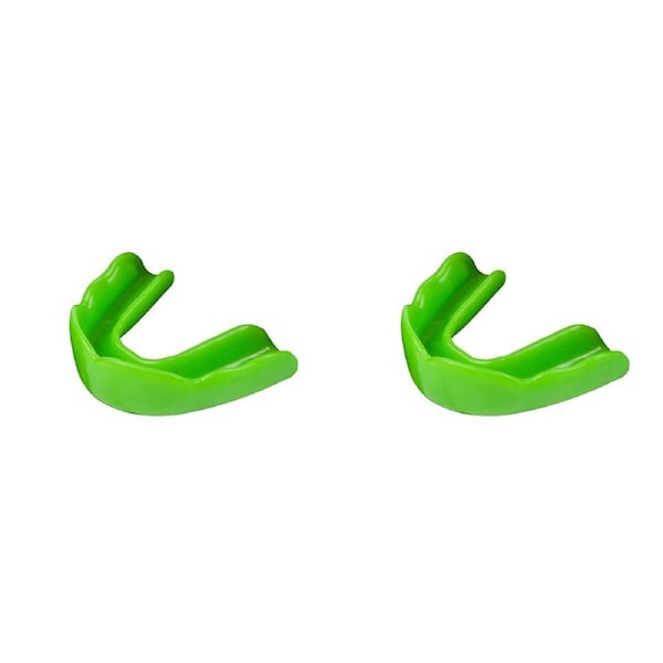 2PK Signature iPROTECT Type 1 Anaconda Mouthguard Kids Sports Gear Green 5-10y