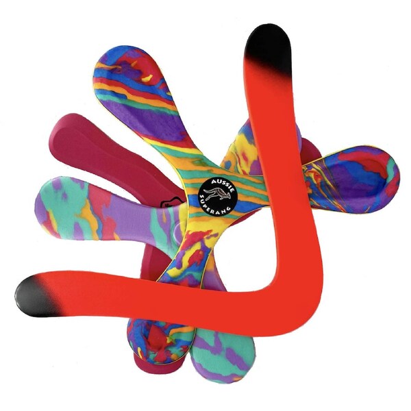 Back to Basics 4Pack Boomerangs - Learn, Play & Fly!