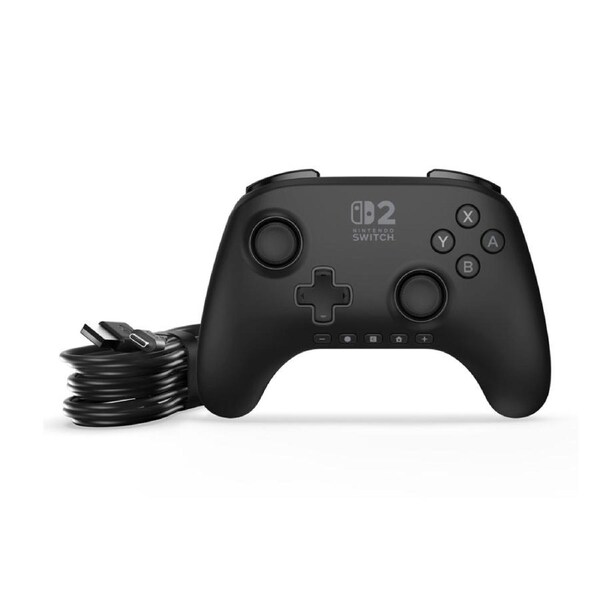 PowerA Nintendo Switch 2 Advantage Wired Controller Black 3.5mm Jack