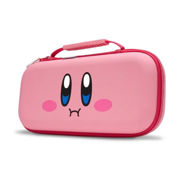 PowerA Nintendo Switch 2 Soft Felt Lining Kirby Protection Case Pink