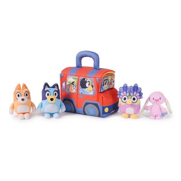 Gund Bluey Sensory Soft Plush Playset