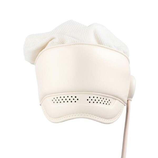 Head and Eye Massager Heated Pack Compress Airbag Scalp Relax Stress Relief Electric Massage Tool Sleep Mask Portable Adjustable Rechargeable Control