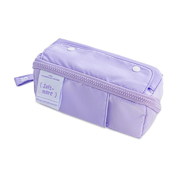 HOLALA Multipurpose Pen Case Large Capacity Extendable Pouch-Purple