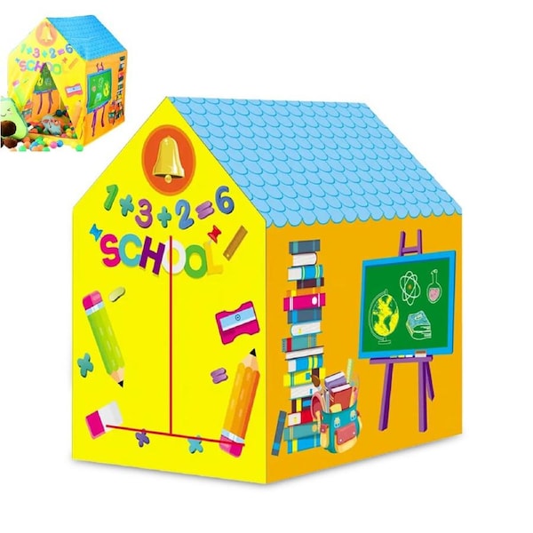 HOLALA School Play Tent Indoor Outdoor Foldable Kids Camping