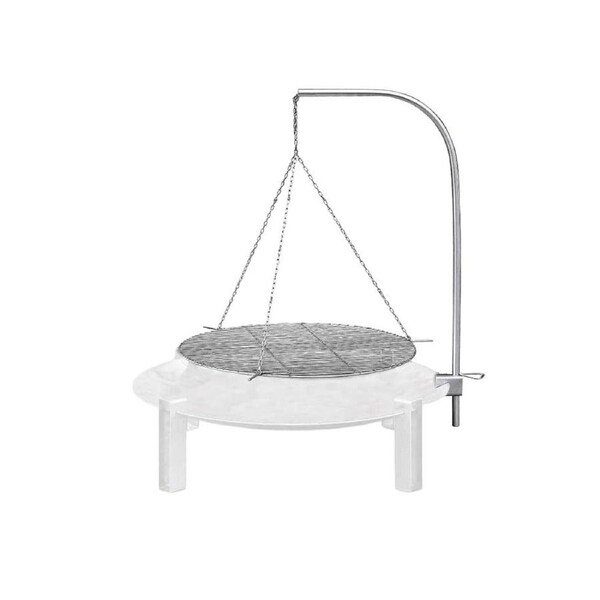 Alfred Riess Hanging Stainless Steel Fire Pit Grill Grates For Stromboli 81cm