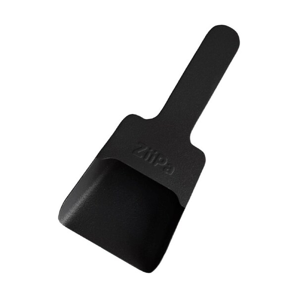ZiiPa Melfa Powder Coated Steel Weather Resistant Pellet Scoop Charcoal