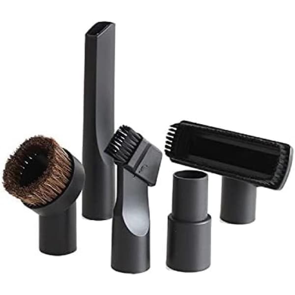 32mm Vacuum Attachments Accessories, Vacuum Cleaning Set Brush Nozzle Crevice Tool with 35mm to 32mm Hose Adapter 5pcs