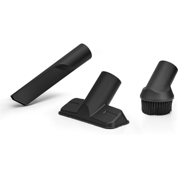 3-PC Nozzle Kit, 1-7/8 Inch Diameter for Wet/Dry Vacuum, Includes Gulper, Crevice Tool and Round Brush