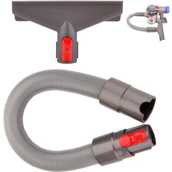 Mattress Tool and Extension Flexible Hose Kit Compatible with Dyso Gen 5 V15 V15s V12 V11 V10 V9 V7 V8 Absolute Detect Torque Drive Cyclone Cordless Handheld Vacuum Cleaner