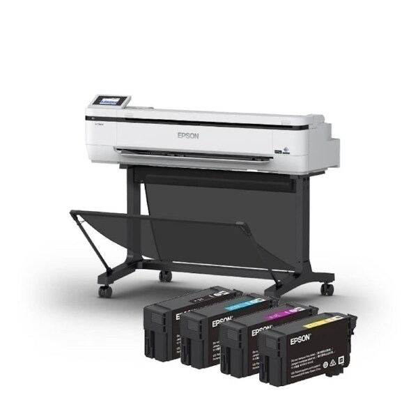 Epson SureColor T5160M 36" Large-Format Inkjet MFP – Precision CAD Plotter with Scanner & High-Capacity E40S Pigment Inks