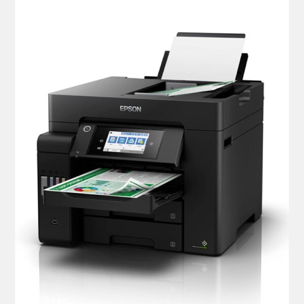 Epson EcoTank ET-5800 A4 Inkjet MFP - Wireless All-in-One Office Printer with Ultra-Low-Cost Ink, Duplex, Scan, Copy & Fax