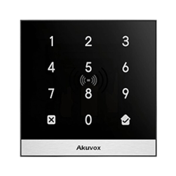 A02-RFID Keypad Access Control Terminal - RFID, Touch PIN, NFC, PoE, IP65