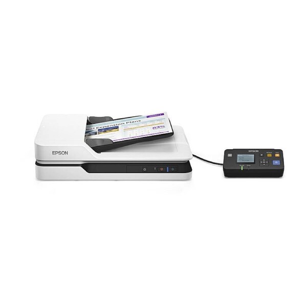 Epson DS 1630 Flatbed Document Scanner - A4 Duplex Auto Feeder, 1200 dpi