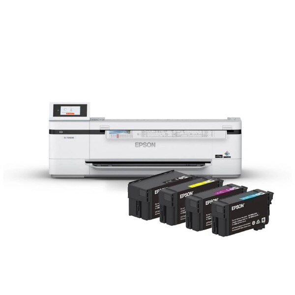 Epson SureColor T3160M 24' Large Format Multifunction Printer - Fast CAD Plotter with E40U Pigment Inks
