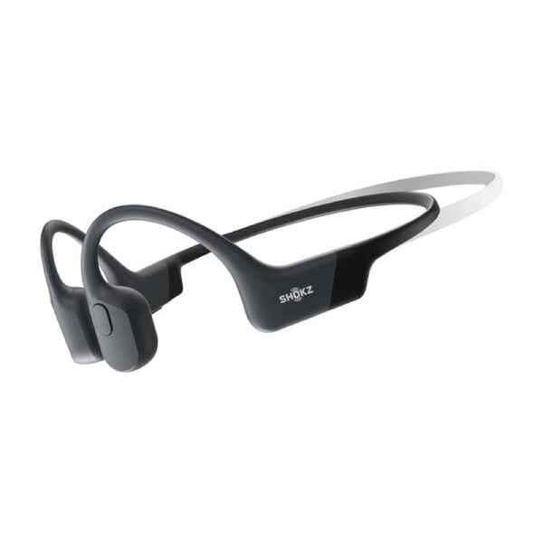 Shokz OpenRun Mini - Black - Compact Bone-Conduction Sports Headphones, IP67 Waterproof & Quick Charge