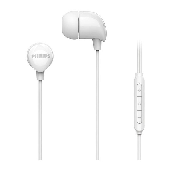 Philips Wired In-Ear USB-C Earphones - Clear Sound & Comfortable Fit (WT)