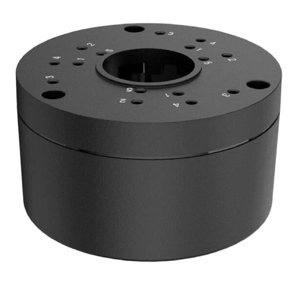 IVSEC Small Conduit Junction Box – For NC110, NC305, NC323, NC317 (Black)