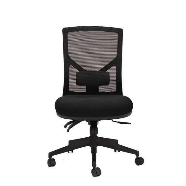 Breeze Chair - Lightweight Stackable Visitor Chair with Contoured Back and Chrome Legs