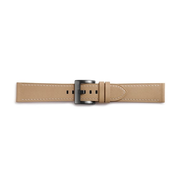 Samsung Classic Leather Strap Beige - Gear Sport