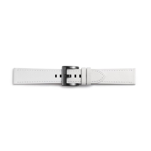 Samsung Classic Leather Strap White - Gear Sport