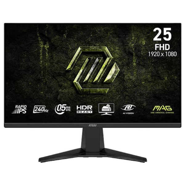 MSI MAG 25in FHD Rapid IPS 240Hz Adaptive-Sync Gaming Monitor (MAG 255F X24)