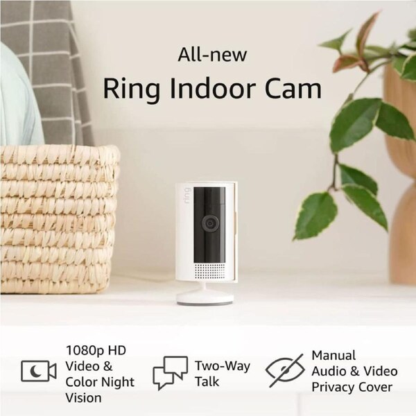 Ring Indoor Camera (2nd Gen) - White White