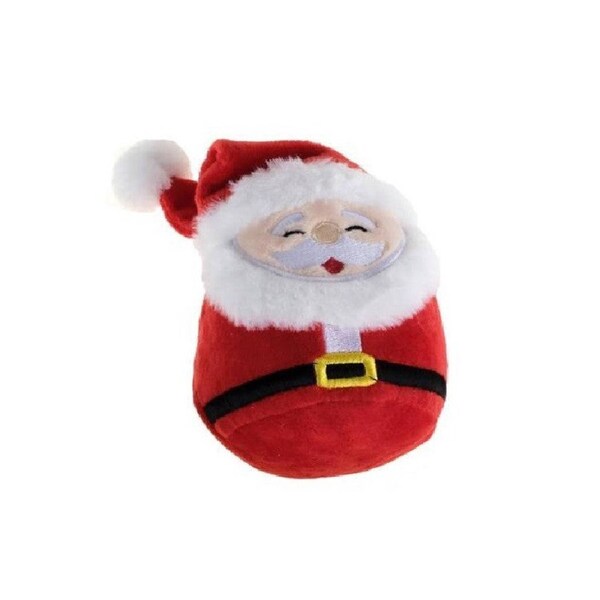 1 piece Squeeze Me Plush Christmas 10cm Soft Toy Novelty Xmas Gift Santa Claus