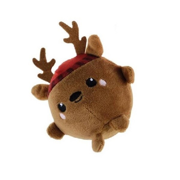 1 piece Squeeze Me Plush Christmas 10cm Soft Toy Novelty Xmas Gift Reindeer