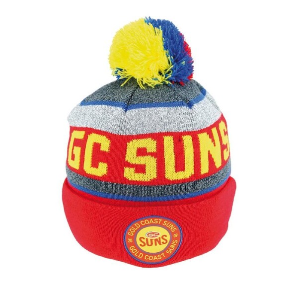Gold Coast Suns AFL Adults Tundra Beanie