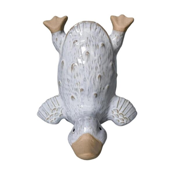 Urban Products Duck Handstand White Decorative Indoor Vase 19cm
