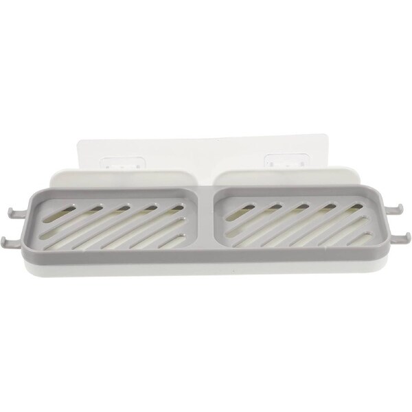 Velocity Wall-Mounted Soap Storage Rack Design for Shower Bar Soap Holder Made of Material Keeps Your Bathroom Tidy
