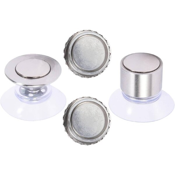 Velocity Magnetic Suction Soap Holder 2 Pcs Set Stainless Steel Wall-Mounted Bathroom Bar Soap Holder Kitchen Shower Organizer